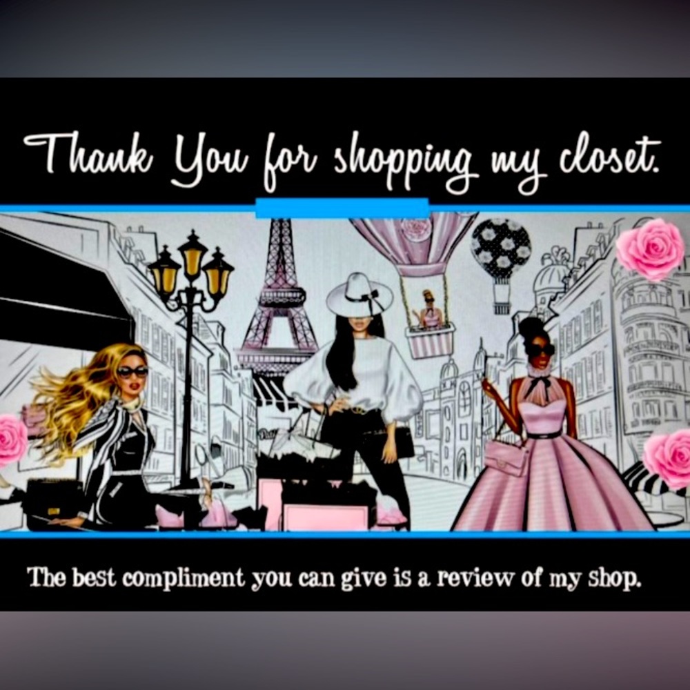 Thank You Cards Made in the USA Paris Fashion thank you for shopping my closet